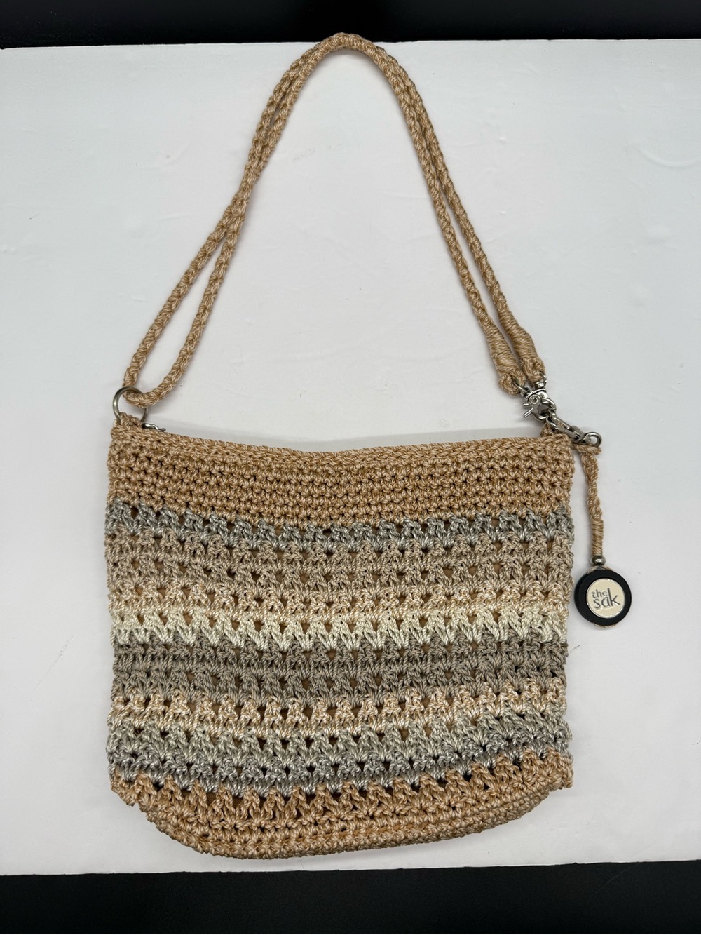 The Sak Lumi Crochet Crossbody- New without Tags